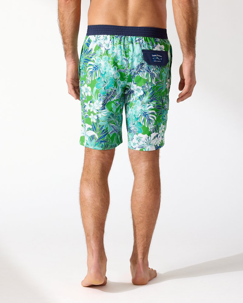 Baja Fiesta Flora 9-Inch Board Shorts