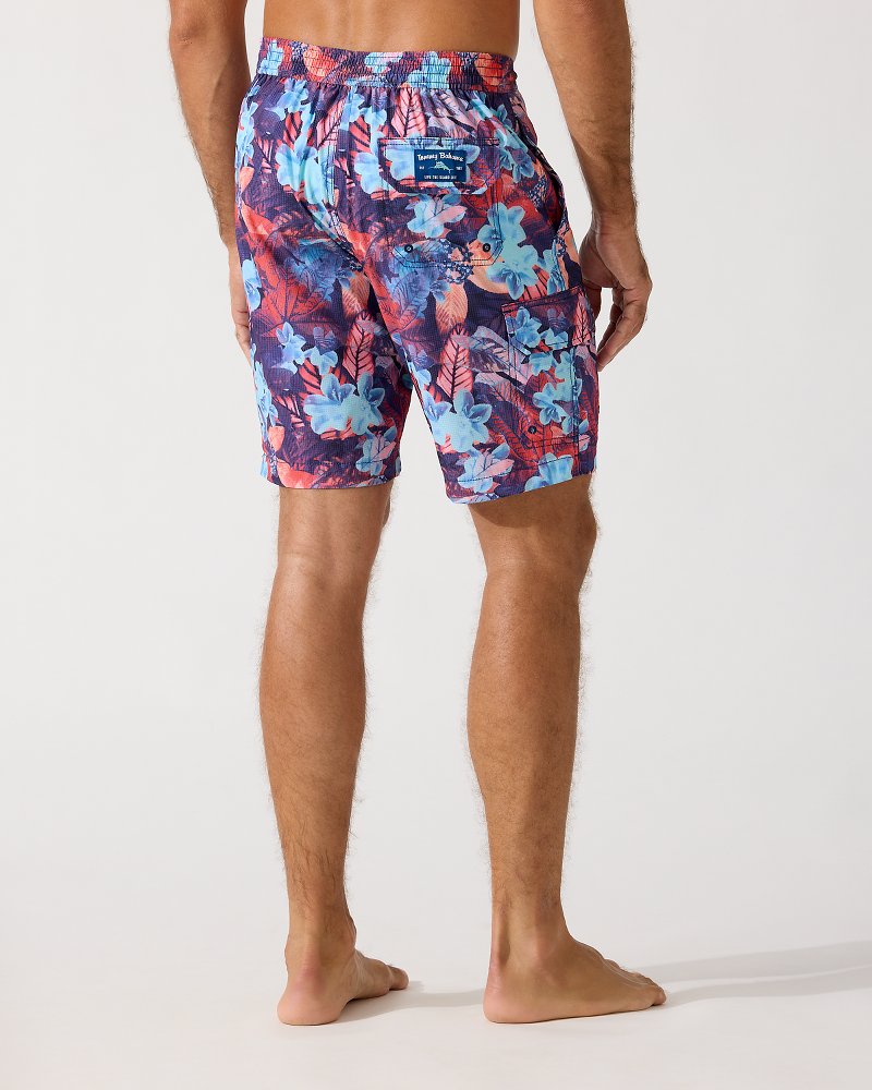 Baja Techno Flora 9-Inch IslandZone® Board Shorts
