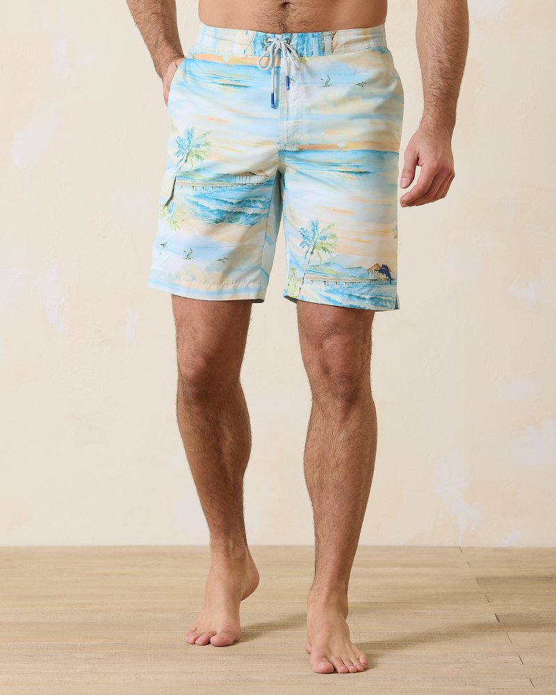 Baja Surf Pier 9-Inch Boardshorts