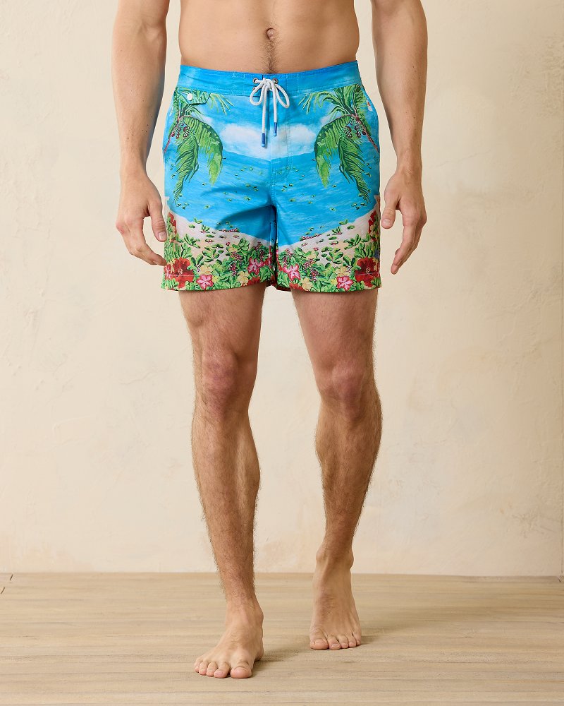 Rialto Coastal Comforts 6-Inch Swim Trunks