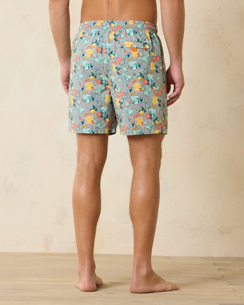 Naples Tales of a Cocktail 6-Inch Swim Trunks