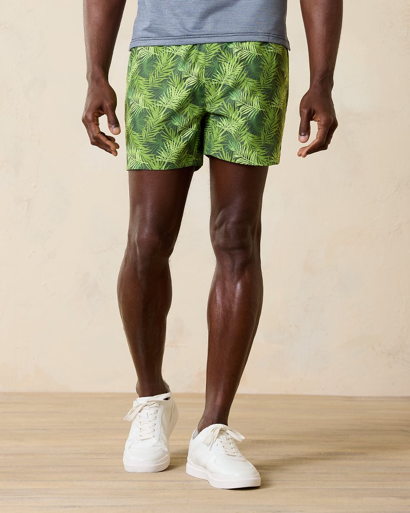 Maui Breaker Palm Route IslandZone® 5-Inch Hybrid Shorts