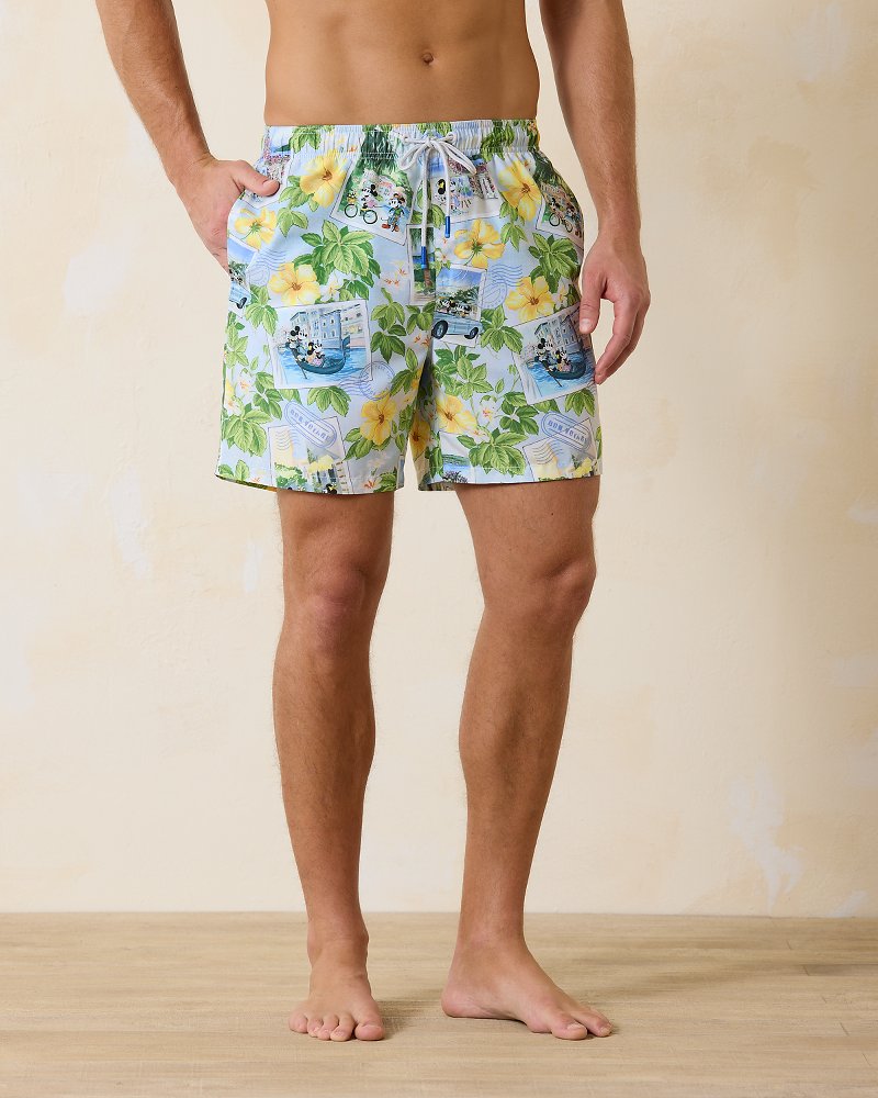 Tommy Bahama Big & Tall Baja Block Party Board Shorts