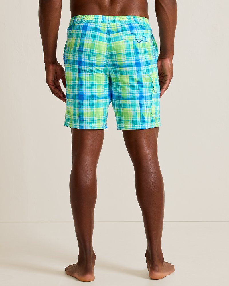 Baja Ocean Air Plaid 8-Inch Boardshorts