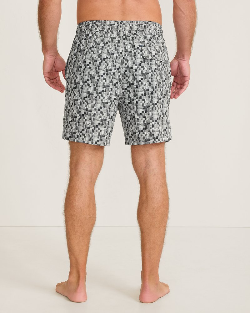 Naples Seaboard Tiles 6-Inch Swim Trunks