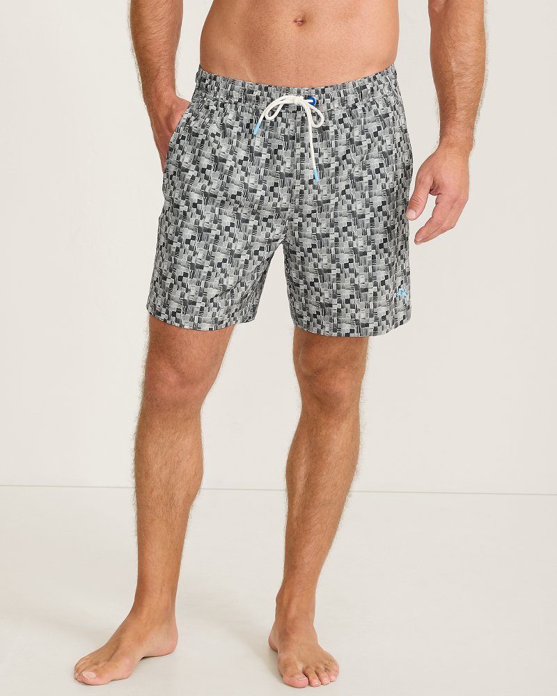 Naples Seaboard Tiles 6-Inch Swim Trunks