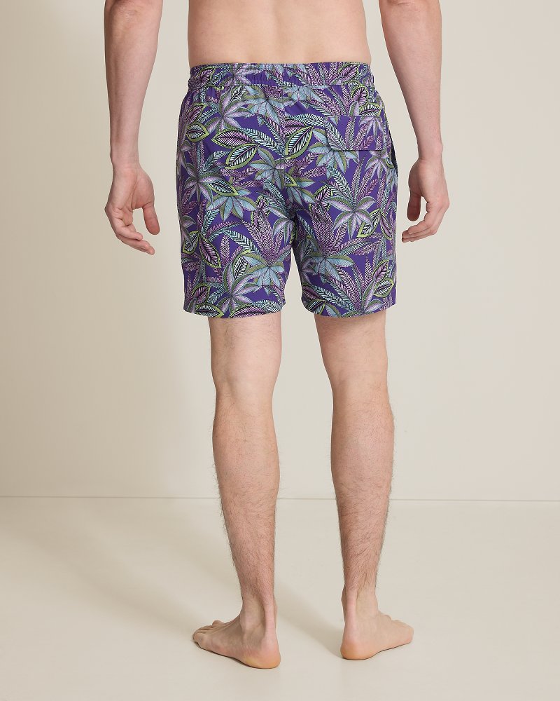 Naples Luau Blooms 6-Inch Swim Trunks