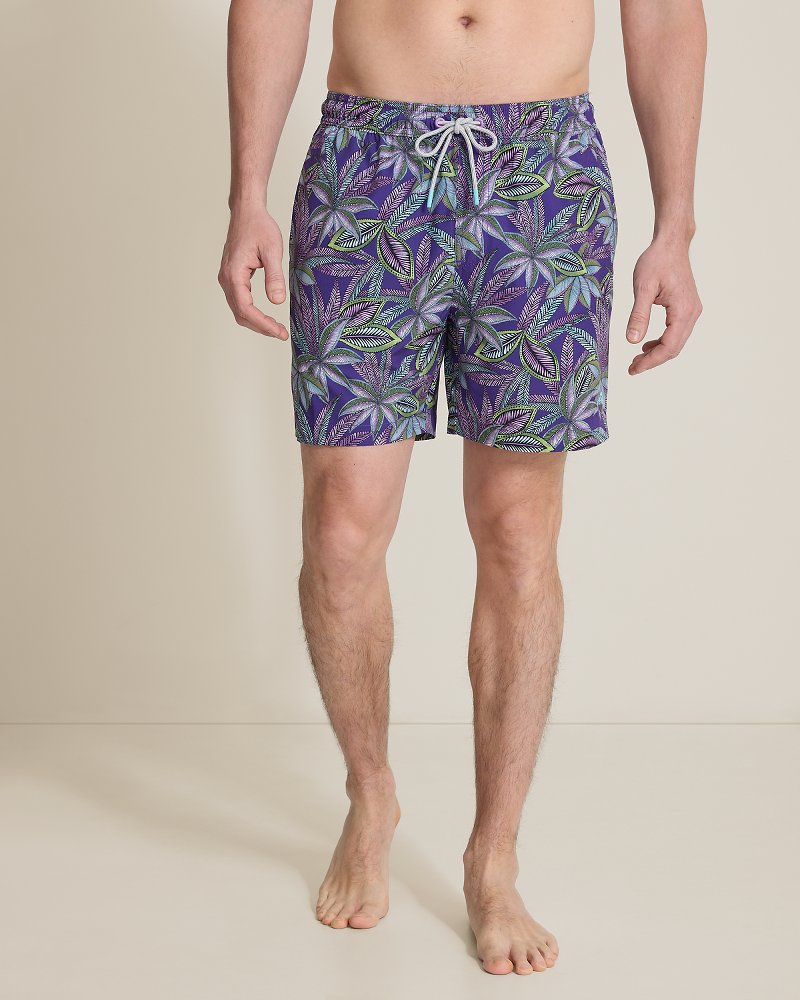 Naples Luau Blooms 6-Inch Swim Trunks