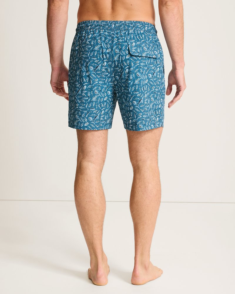 Naples Night Schooled 6-Inch Swim Trunks