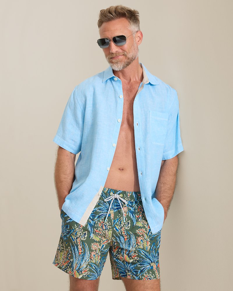 Naples Feira Fronds 6-Inch Swim Trunks
