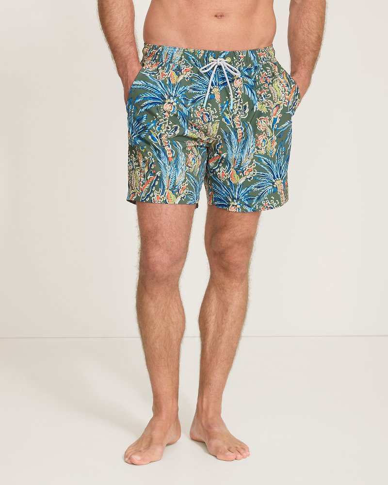 Naples Feira Fronds 6-Inch Swim Trunks