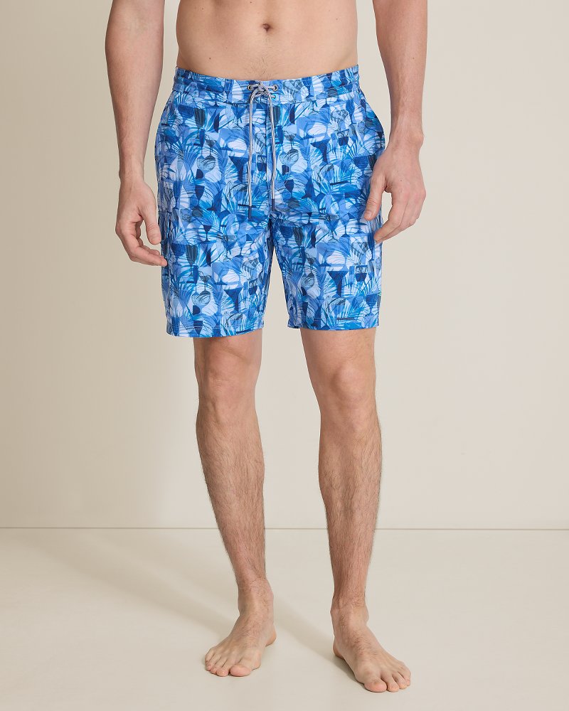 Baja Fizz & Fronds 8-Inch Boardshorts
