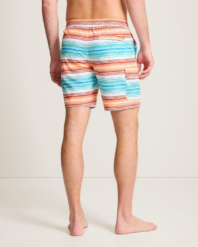 Baja Sarape Stripe 8-Inch Boardshorts