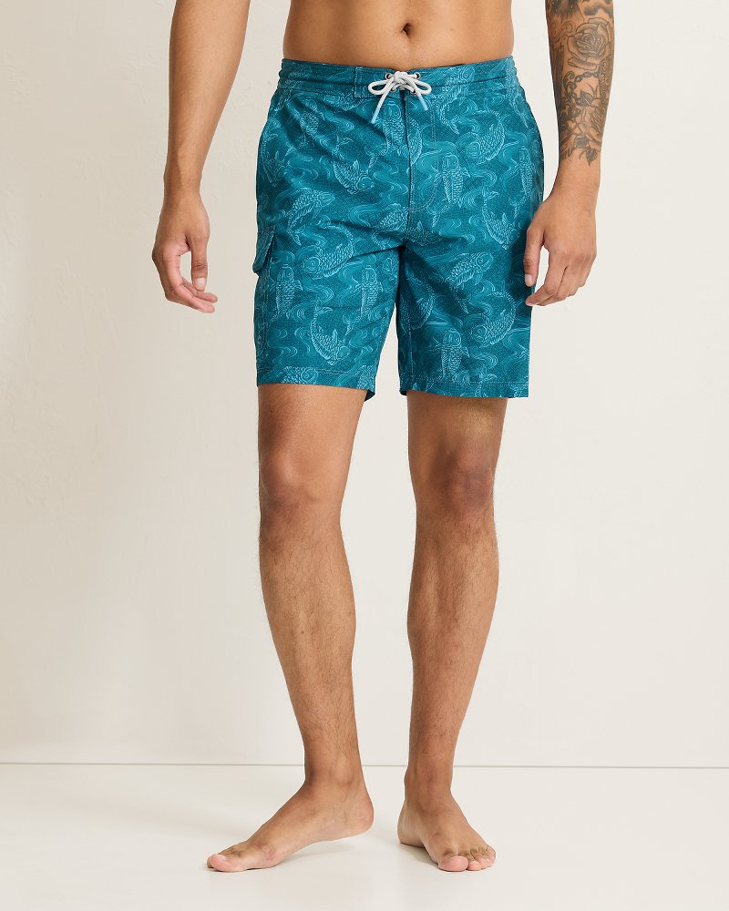 Baja Feeling Koi-Ful 8-Inch Boardshorts