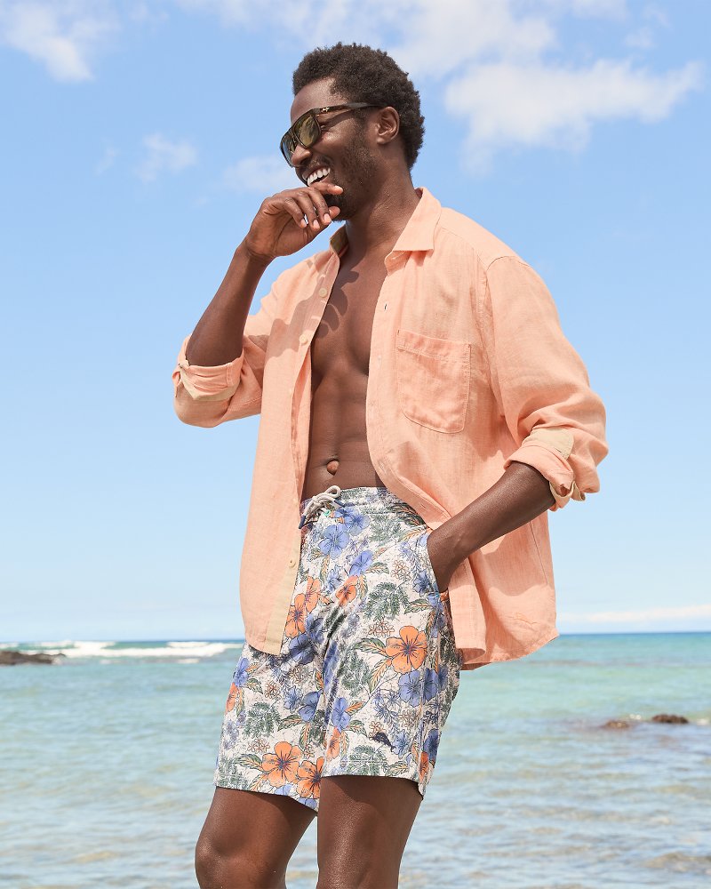 Baja Al Fresco Blooms 8-Inch Boardshorts