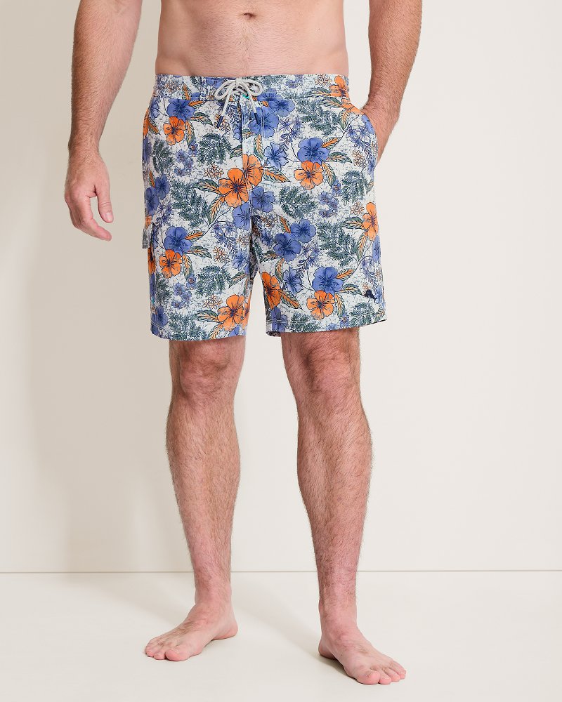 Baja Al Fresco Blooms 8-Inch Boardshorts