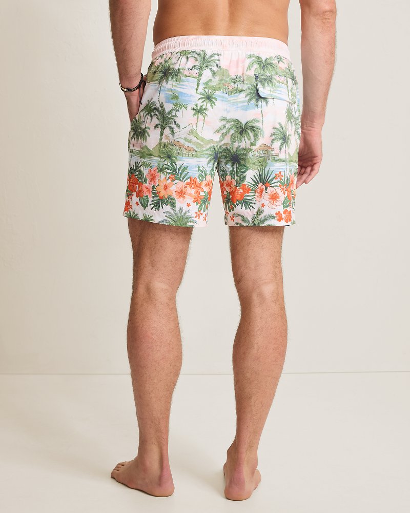 Naples Paradise Aloha 6-Inch Swim Trunks