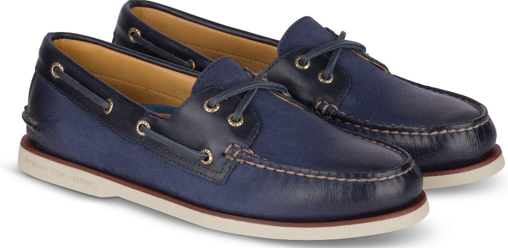Men s Sperry Gold Cup AO 2 Eye Titan Navy Tommy Bahama