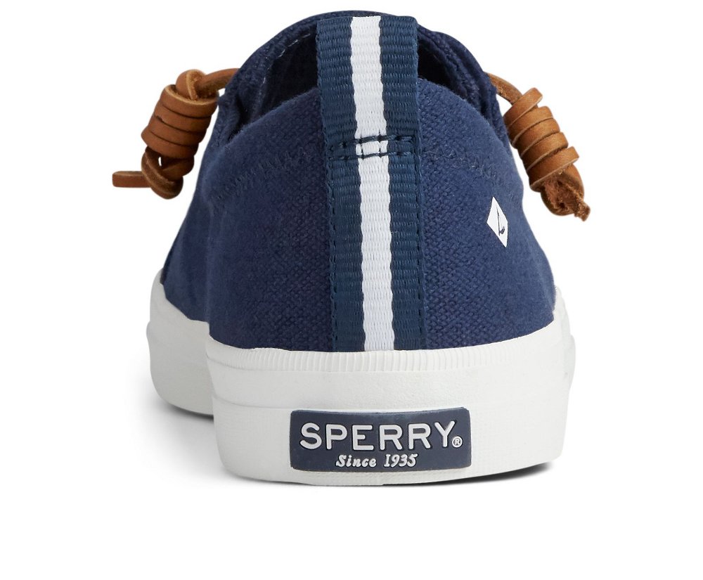 Sperry crest vibe sneaker hot sale navy