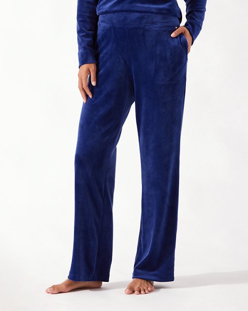 Velour Relaxed Pants