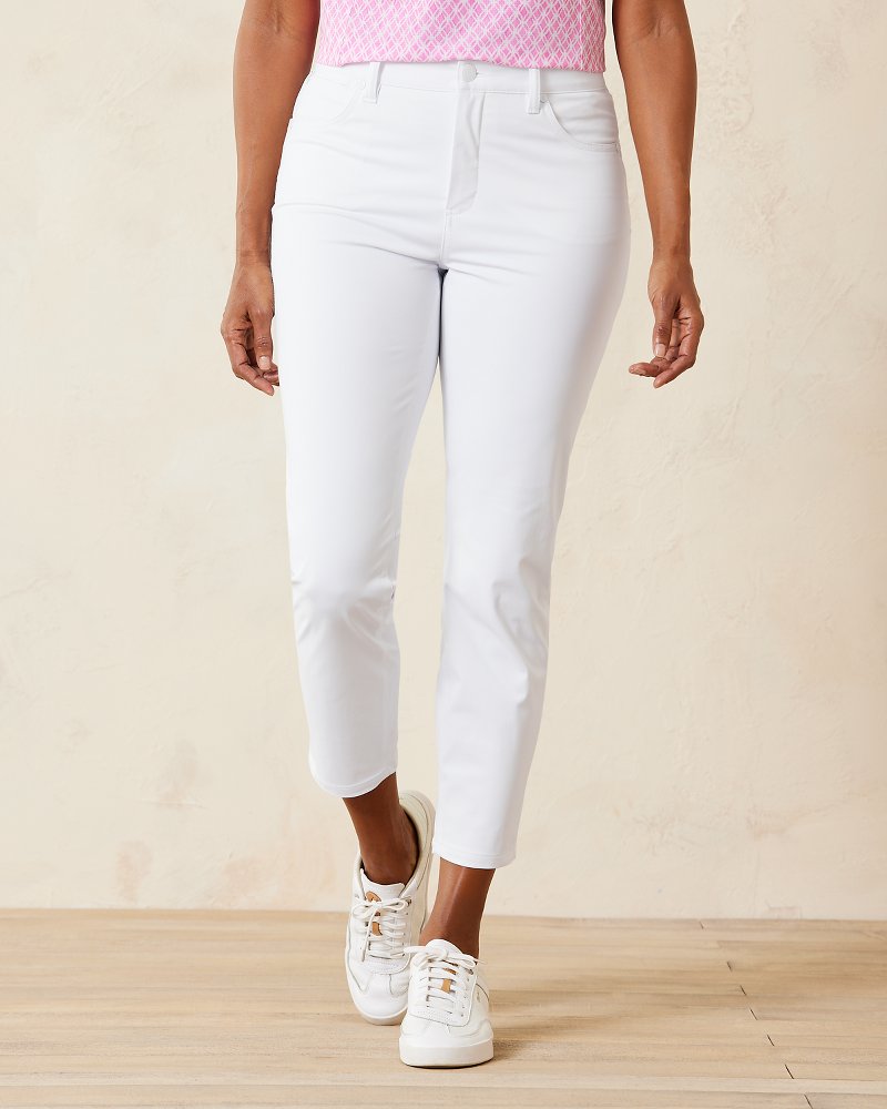 5-pocket jeans capris - Women