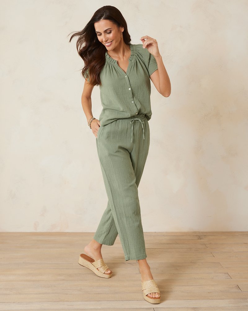 Tommy Bahama Two Palms High-Rise Linen Easy Pants - Style SW120843 – Close  To You Boutique