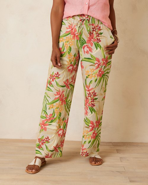 Two Palms Calli Cove High-Rise Easy Linen Pants