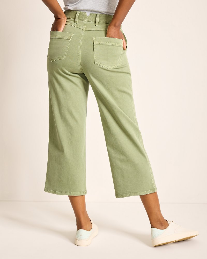 Tommy Bahama Pants Women's online Jeans 10 x 28 Green Boracay Beach High Rise Ankle