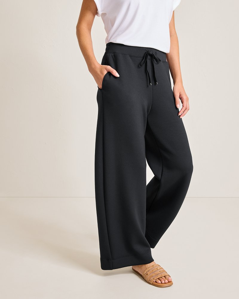 Palm Voyage Wide-Leg Pants