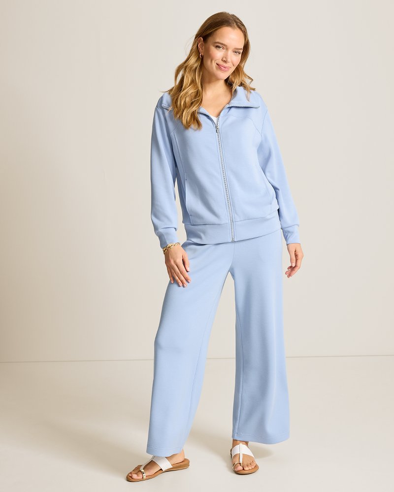 Palm Voyage Wide-Leg Pants