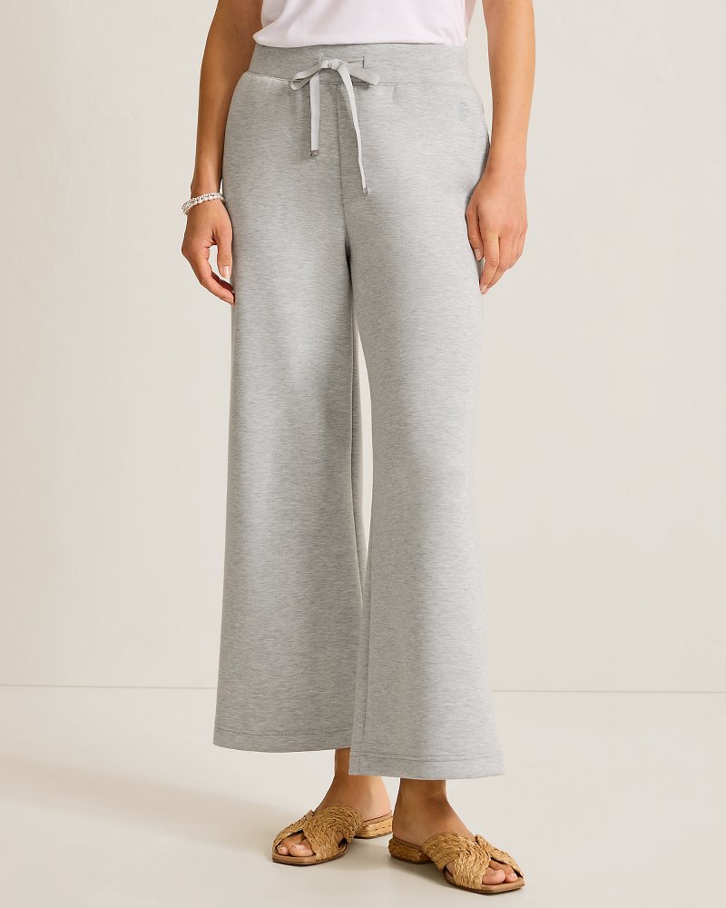 Palm Voyage Wide-Leg Pants