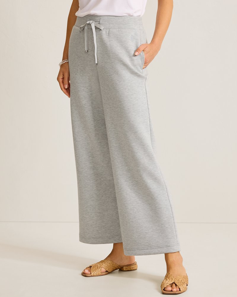 Palm Voyage Wide-Leg Pants