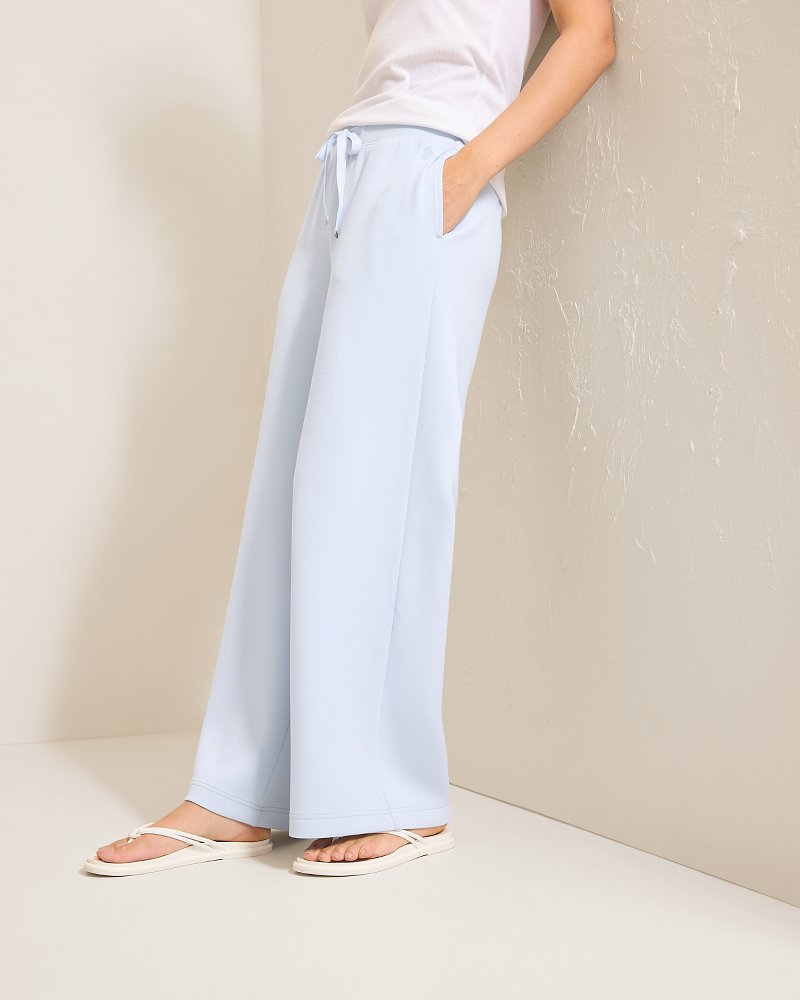 Palm Voyage Wide-Leg Pants