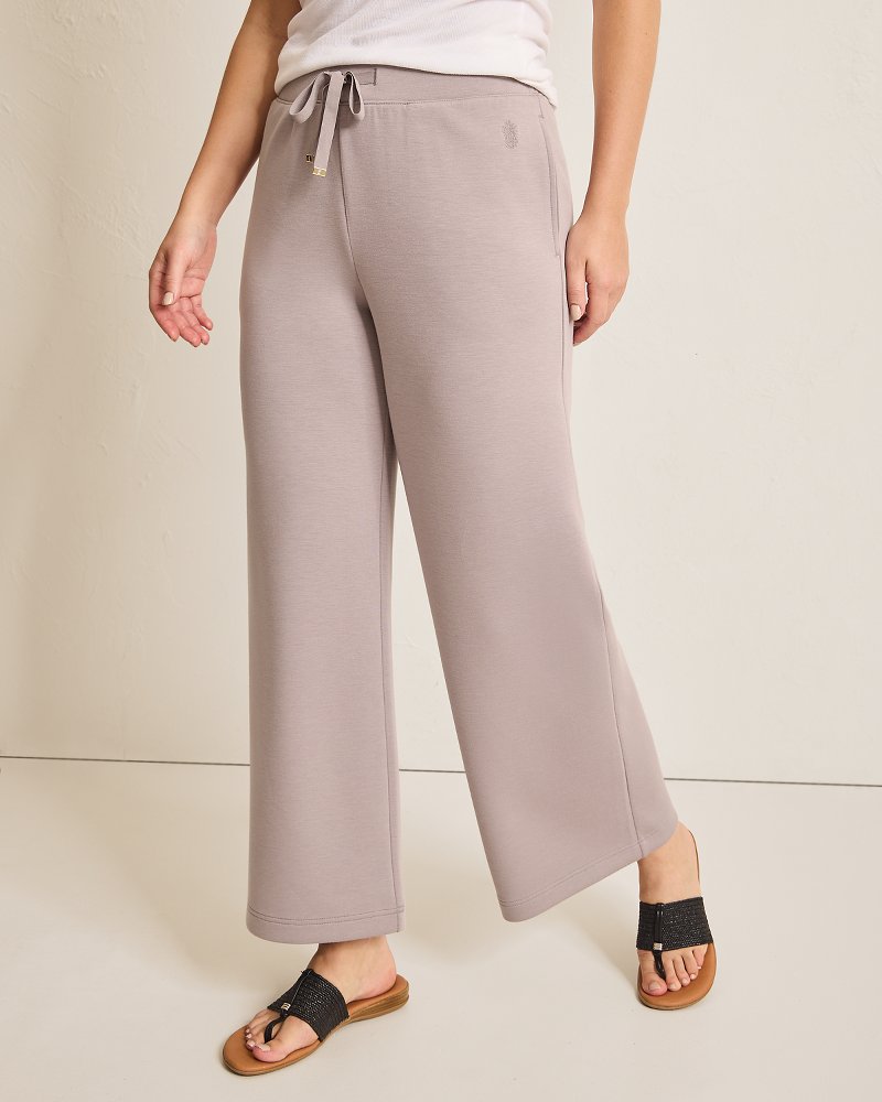 Palm Voyage Wide-Leg Pants