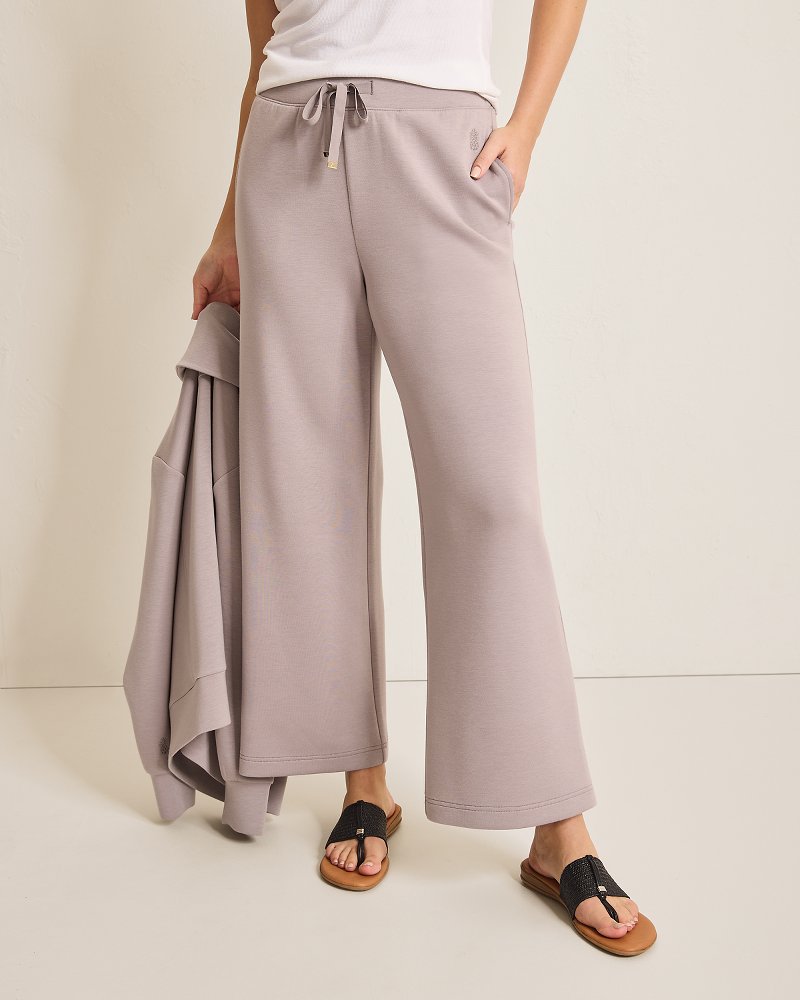 Palm Voyage Wide-Leg Pants