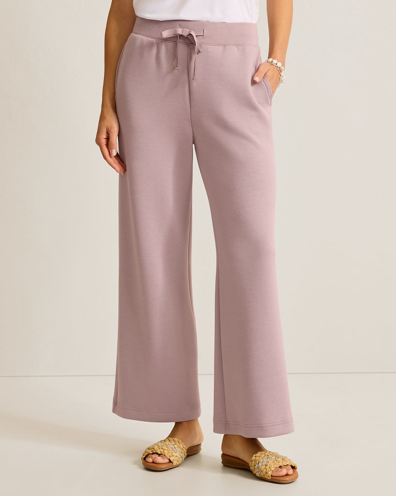 Palm Voyage Wide-Leg Pants
