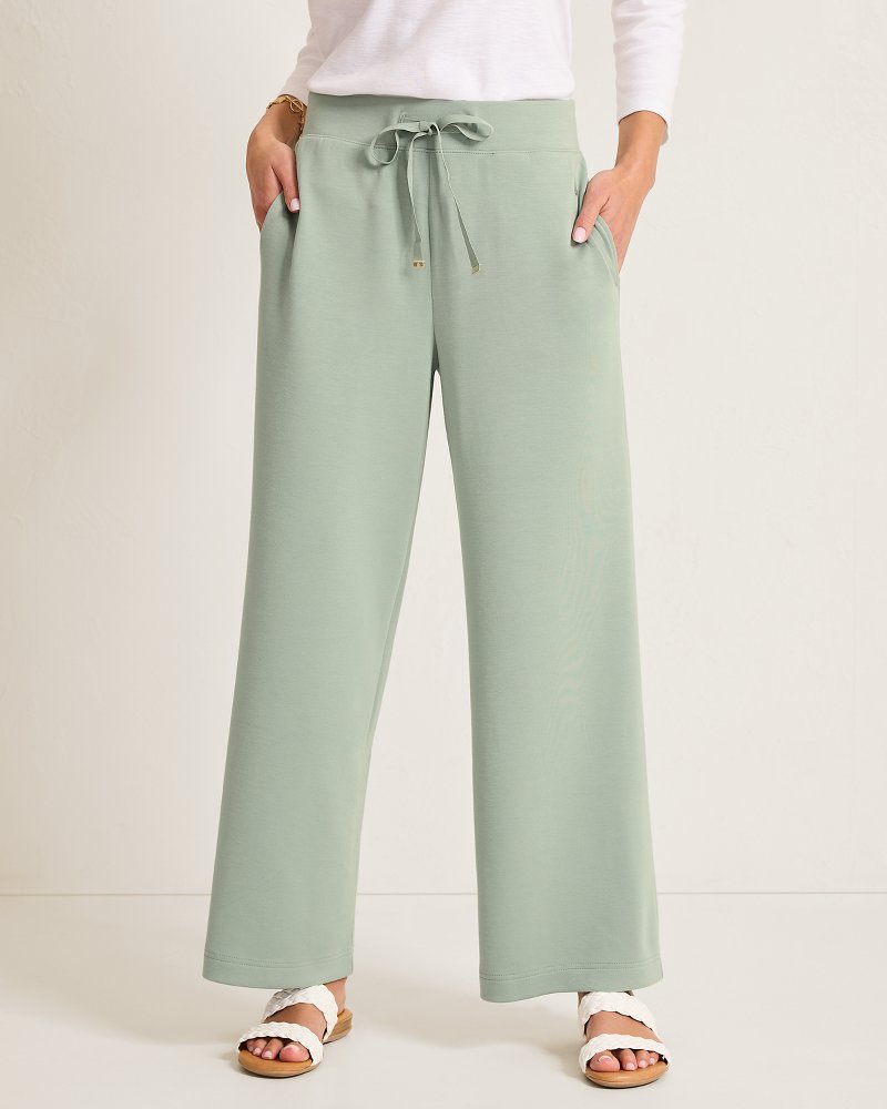Palm Voyage Wide-Leg Pants