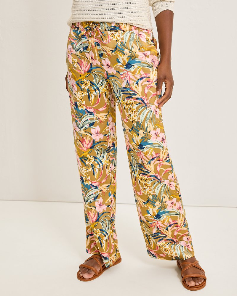 Flora Amora Satin Pants