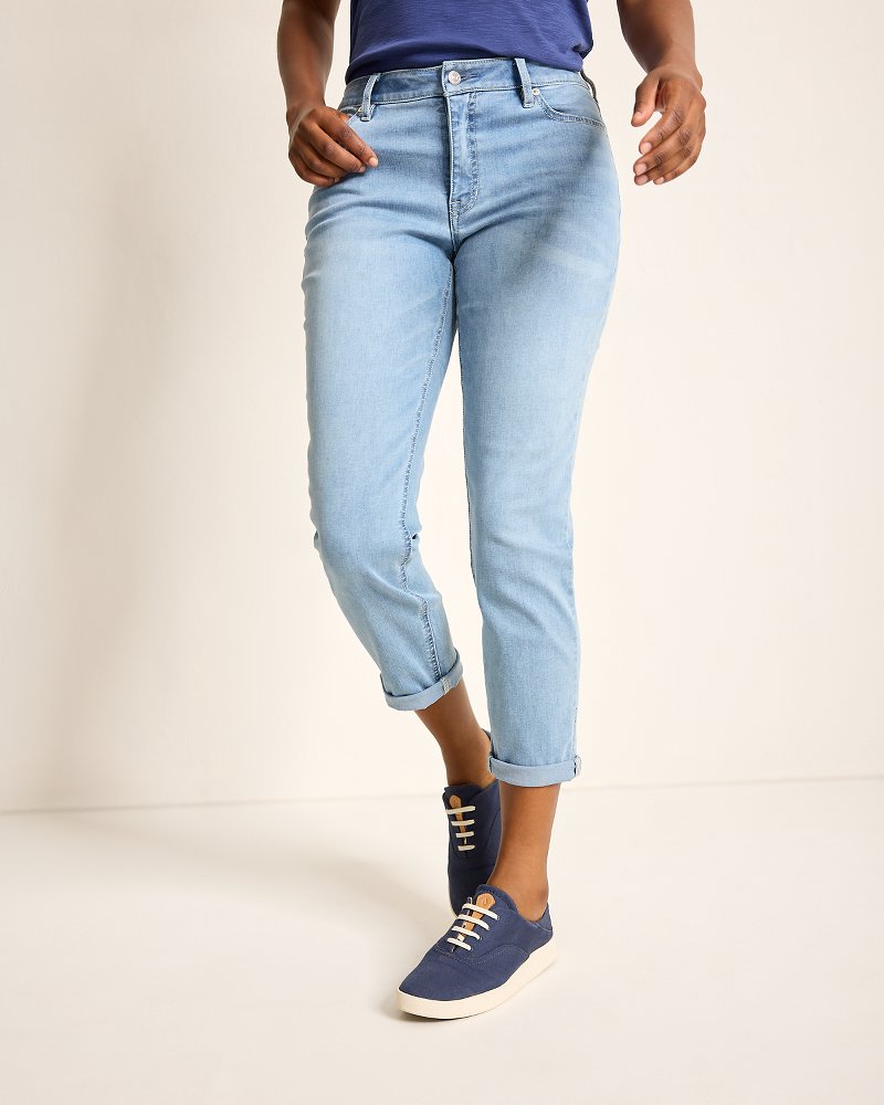 Indigo Palms™ Mid-Rise Boyfriend Jeans