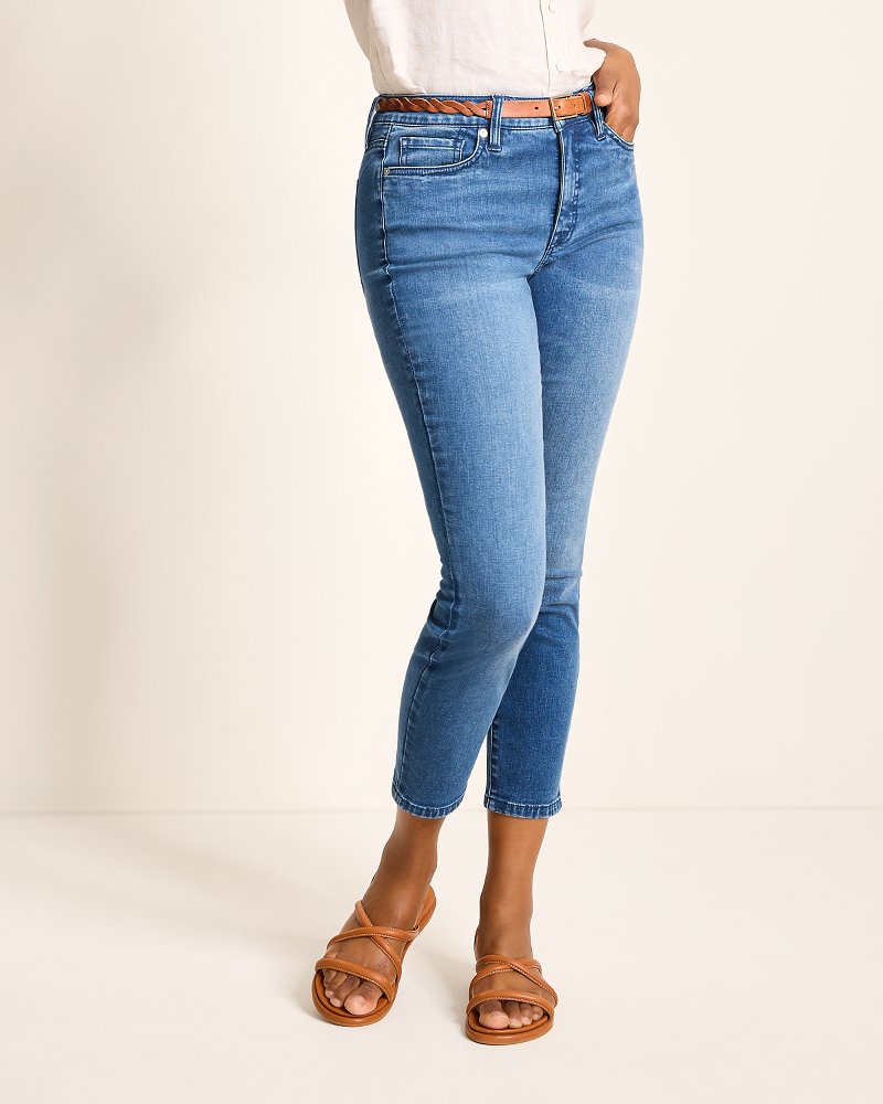 Indigo Palms™ High-Rise Skinny Ankle Jeans