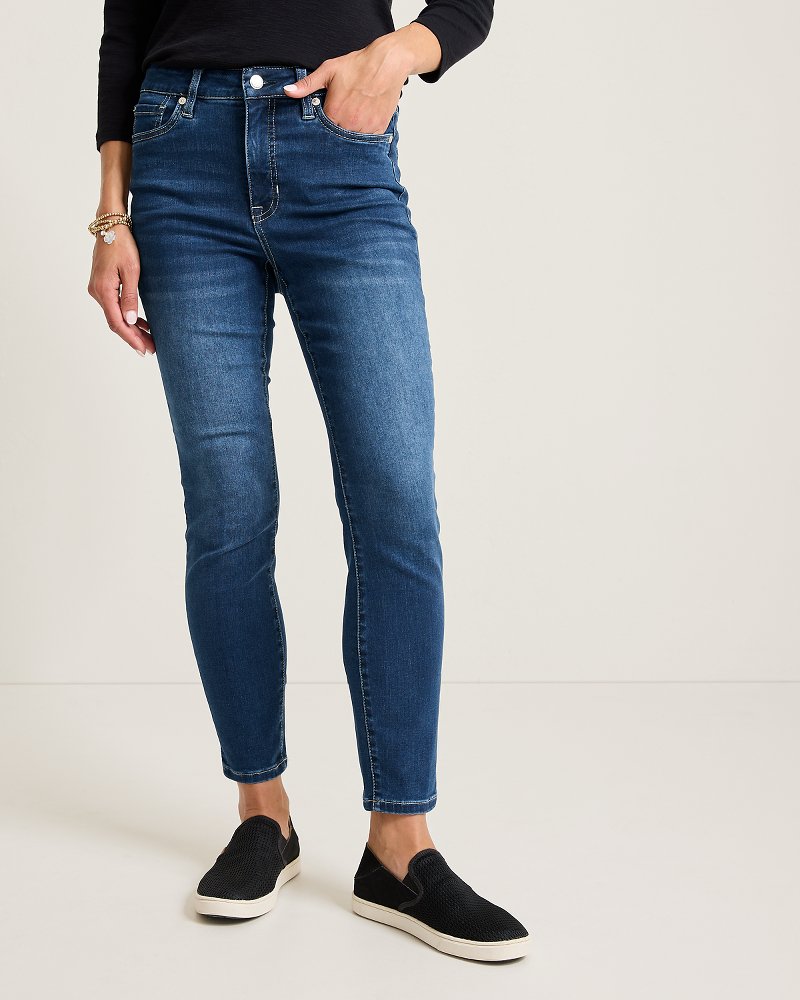 Indigo Palms™ High-Rise Skinny Ankle Jeans