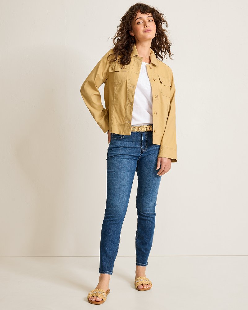 High-Rise Skinny Ankle Jeans