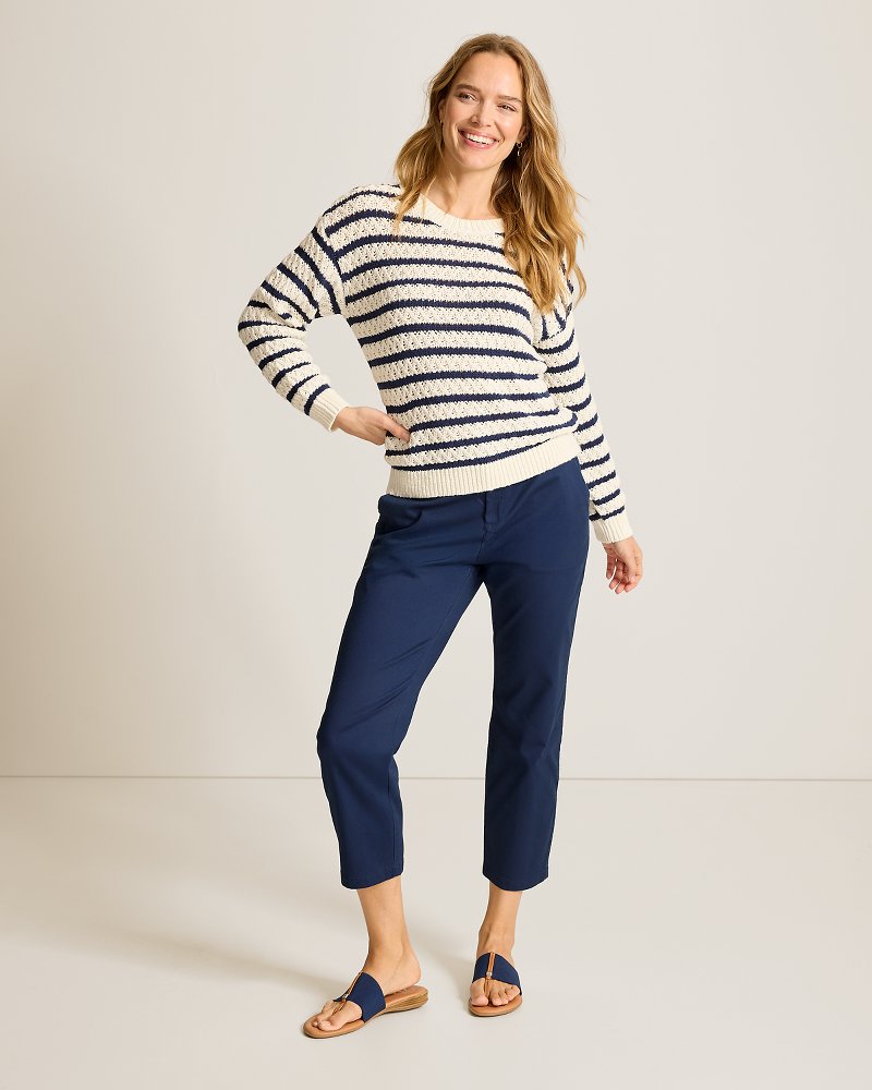 Coastal Beach Cropped Chino