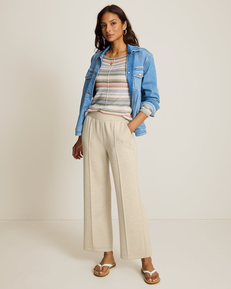 Palm Voyage Straight-Leg Pants