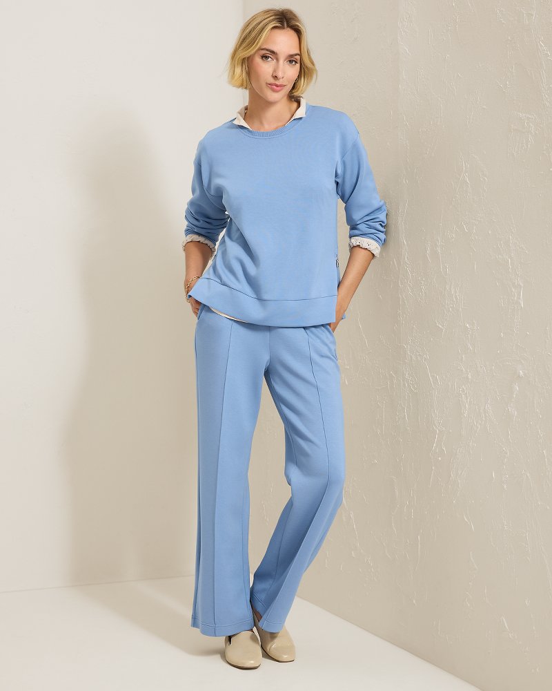 Palm Voyage Straight-Leg Pants