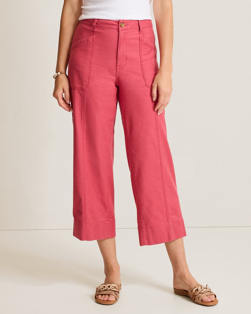 Sunset Key High-Rise Cropped Pants