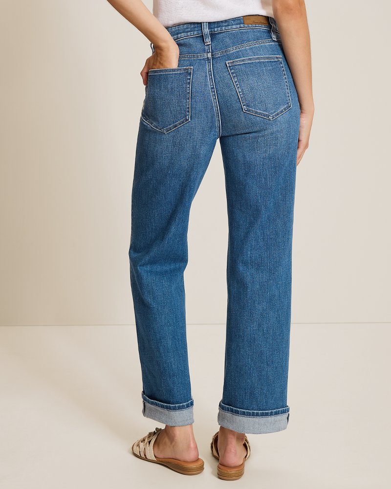 Mid-Rise Relaxed Straight-Leg Jeans thumbnail 3