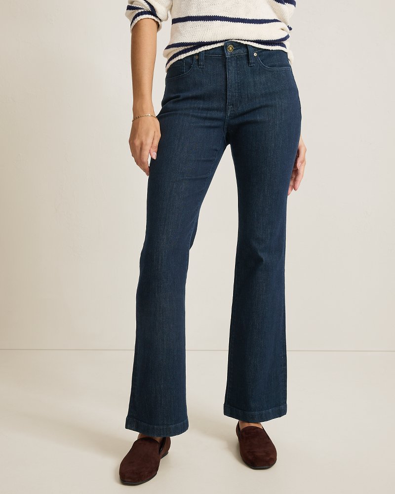 Mid-Rise Flare Jeans