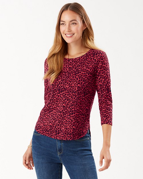 Ashby Isles Cat's Meow 3/4-Sleeve T-Shirt