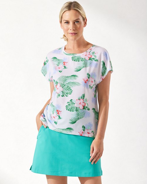 Hibiscus & Fronds IslandZone® T-Shirt